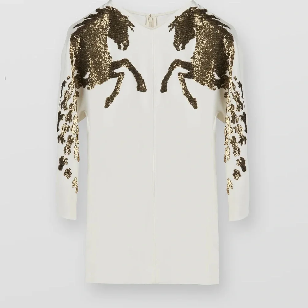 Chloe horse-embroidered top NWT - Picture 1 of 6